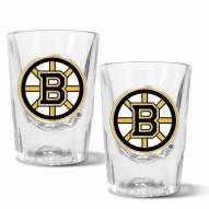 Boston Bruins 2 oz. Prism Shot Glass Set