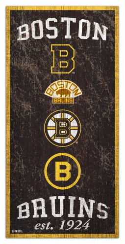 Boston Bruins 6&quot; x 12&quot; Heritage Sign