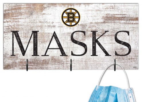 Boston Bruins 6&quot; x 12&quot; Mask Holder
