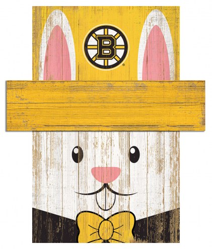 Boston Bruins 6&quot; x 5&quot; Easter Bunny Head
