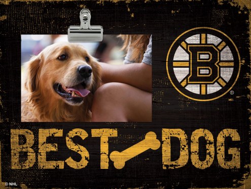Boston Bruins Best Dog Clip Frame