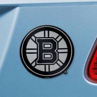 Boston Bruins Chrome Metal Car Emblem