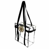 Boston Bruins Clear Tote Along