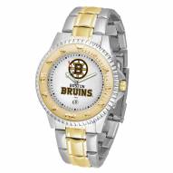 Boston Bruins Competitor Two-Tone Men's Watch