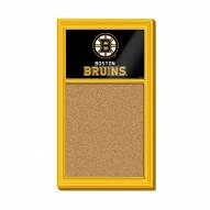 Boston Bruins Cork Note Board