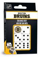 Boston Bruins Dice Set
