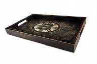 Boston Bruins Distressed Team Color Tray