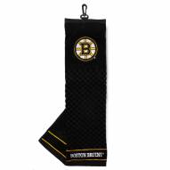 Boston Bruins Embroidered Golf Towel