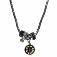 Boston Bruins Euro Bead Necklace