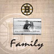 Boston Bruins Family Picture Frame