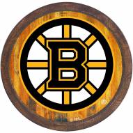 Boston Bruins "Faux" Barrel Top Sign