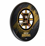 Boston Bruins Digitally Printed Wood Clock
