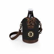 Boston Bruins Insulated Growler Tote with 64 oz. Glass Growler