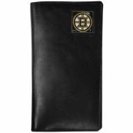 Boston Bruins Leather Tall Wallet