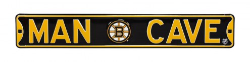 Boston Bruins Man Cave Street Sign
