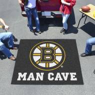 Boston Bruins Man Cave Tailgate Mat