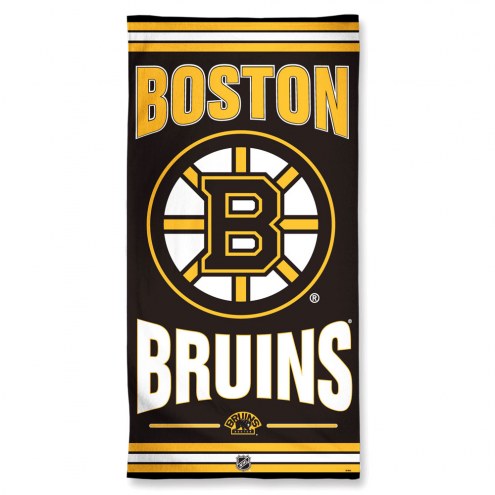 Boston Bruins McArthur Beach Towel