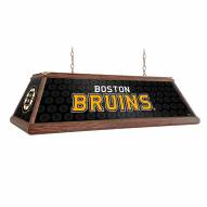 Boston Bruins Premium Wood Pool Table Light