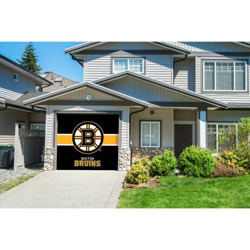 Boston Bruins Single Garage Door Cover