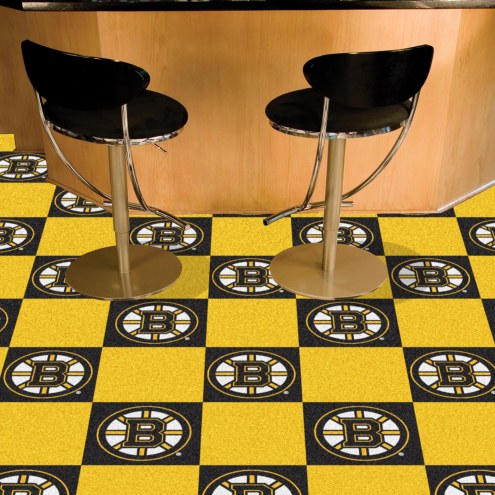Boston Bruins Team Carpet Tiles