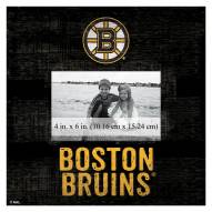 Boston Bruins Team Name 10" x 10" Picture Frame