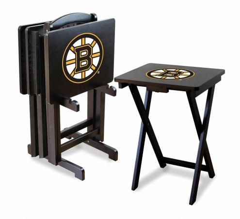 Boston Bruins TV Trays - Set of 4