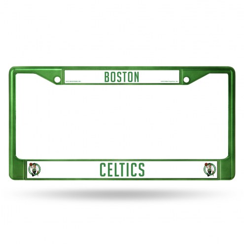 Boston Celtics Color Metal License Plate Frame