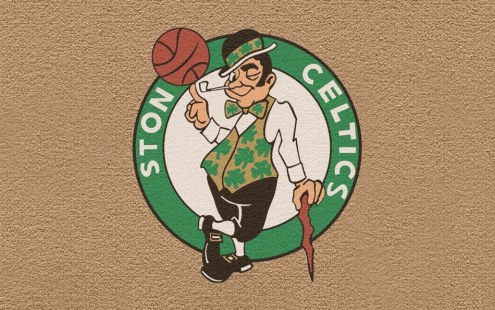 Boston Celtics Colored Logo Door Mat