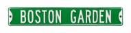 Boston Celtics Garden Street Sign