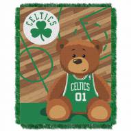 Boston Celtics Half Court Baby Blanket