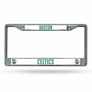 Boston Celtics Chrome License Plate Frame