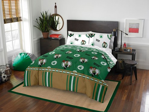 Boston Celtics Rotary Queen Bed in a Bag Set