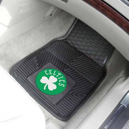 Boston Celtics Vinyl 2-Piece Car Floor Mats