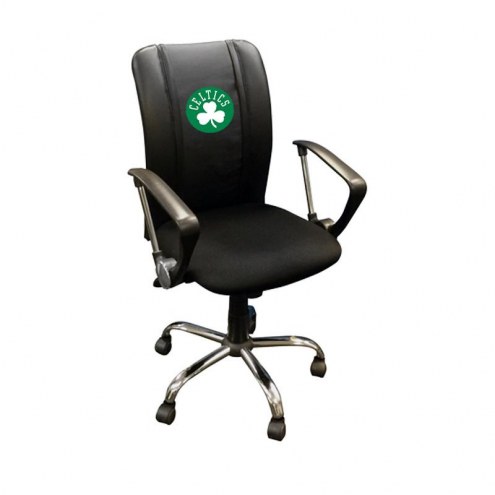 Boston Celtics XZipit Curve Desk Chair with Secondary Logo