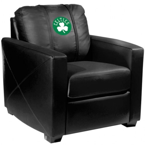 Boston Celtics XZipit Silver Club Chair with Secondary Logo