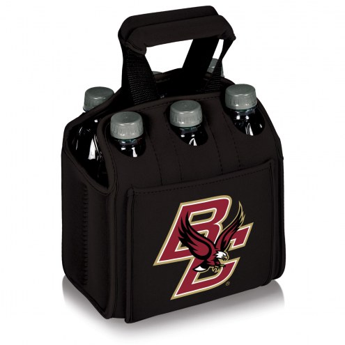 Boston College Eagles Black Six Pack Cooler Tote