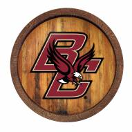 Boston College Eagles "Faux" Barrel Top Sign