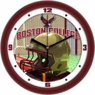 Boston College Eagles Football Helmet Wall Clock