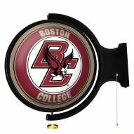 Boston College Eagles Round Rotating Lighted Wall Sign