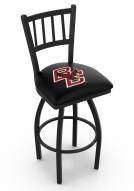 Boston College Eagles Swivel Bar Stool with Jailhouse Style Back