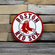 Boston Red Sox 12" Steel Logo Sign