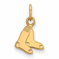 Boston Red Sox 14k Yellow Gold Extra Small Pendant