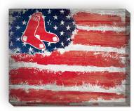 Boston Red Sox 16" x 20" Flag Canvas Print