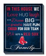 Boston Red Sox 16" x 20" In This House Canvas Print