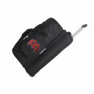 Boston Red Sox 27" Drop Bottom Wheeled Duffle Bag