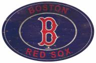 Boston Red Sox 46" Heritage Logo Oval Sign