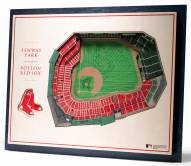 Boston Red Sox 5-Layer StadiumViews 3D Wall Art