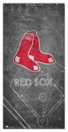 Boston Red Sox 6" x 12" Chalk Playbook Sign
