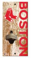 Boston Red Sox 6" x 12" Distressed Bottle Opener