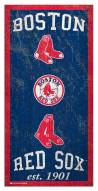 Boston Red Sox 6" x 12" Heritage Sign